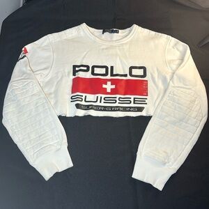 Custom Ralph Lauren Polo Crew Neck Sweater- Large